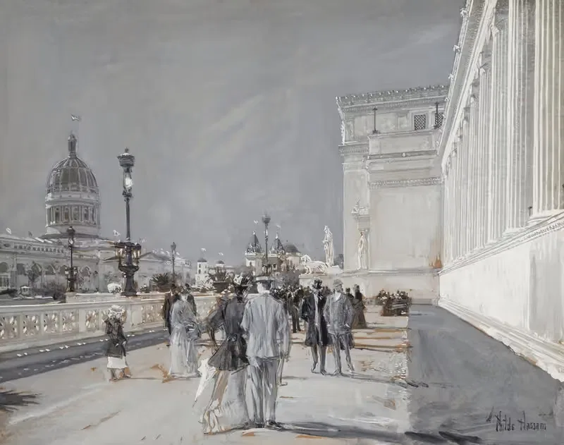 World's Fair, Chicago by Childe Hassam — digital art print download
