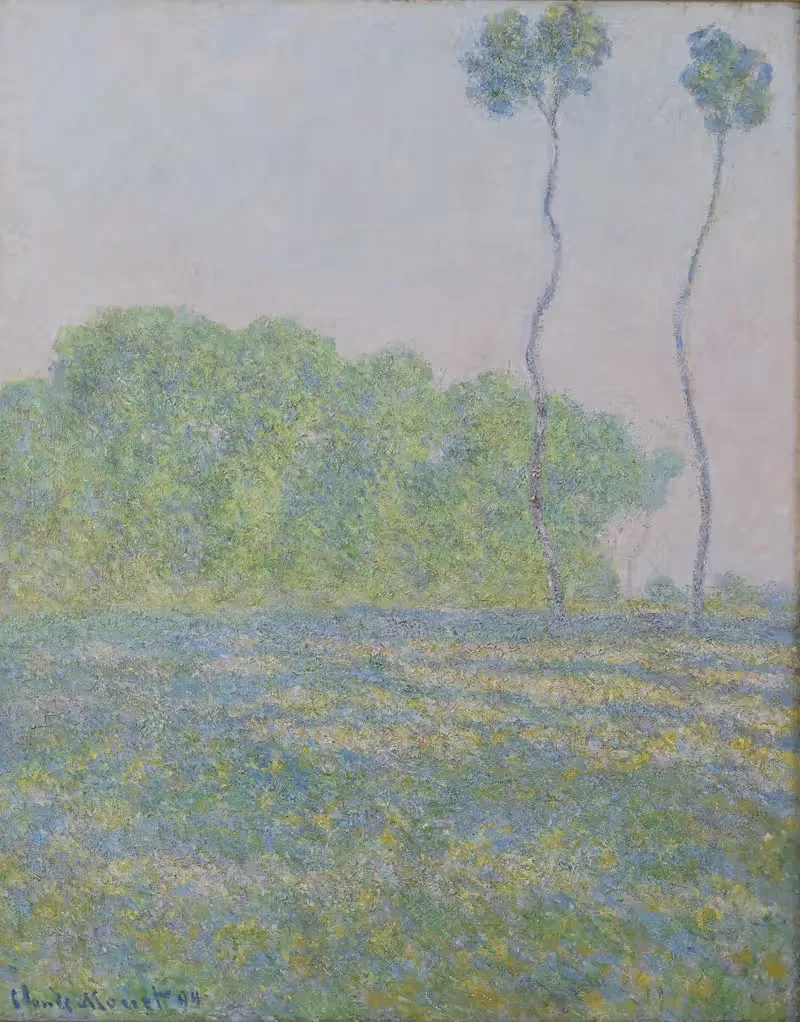 Meadow at Giverny by Claude Monet, 1894 — digital art print download