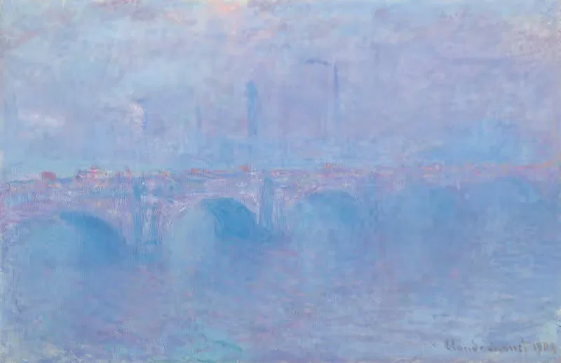 Мост Уотерлоо, эффект тумана by Клод Моне, 1903 — digital art print download
