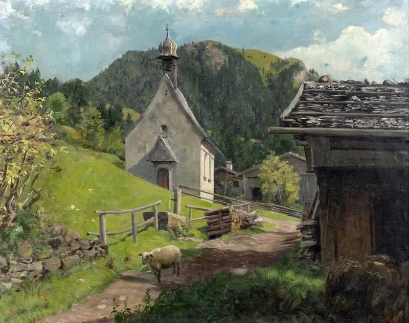 Aus Südtirol by Emil Rau — digital art print download