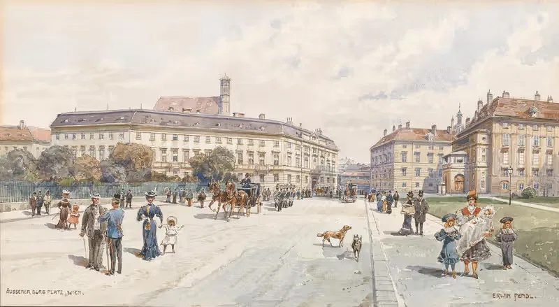 Äusserer Burgplatz, Vienna — Erwin Pendl