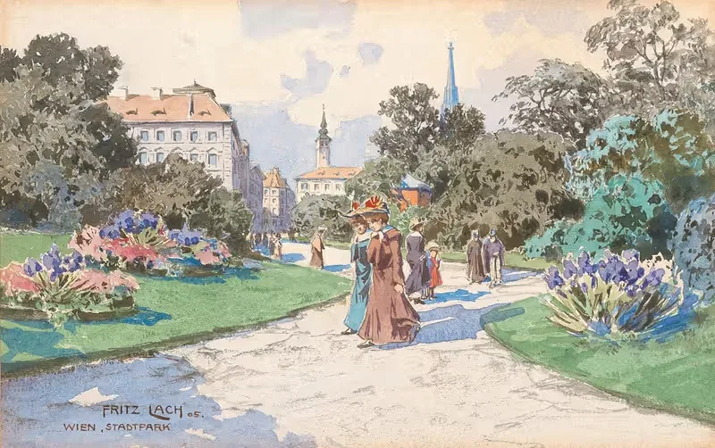 A walk in Vienna’s Stadtpark — Fritz Lach