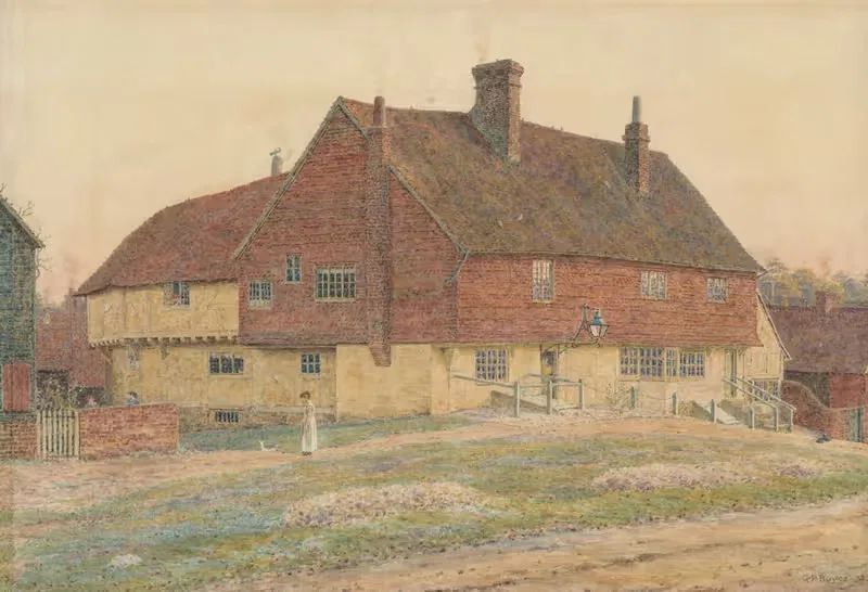 The Crown Inn at Chiddingfold, Surrey — George Price Boyce
