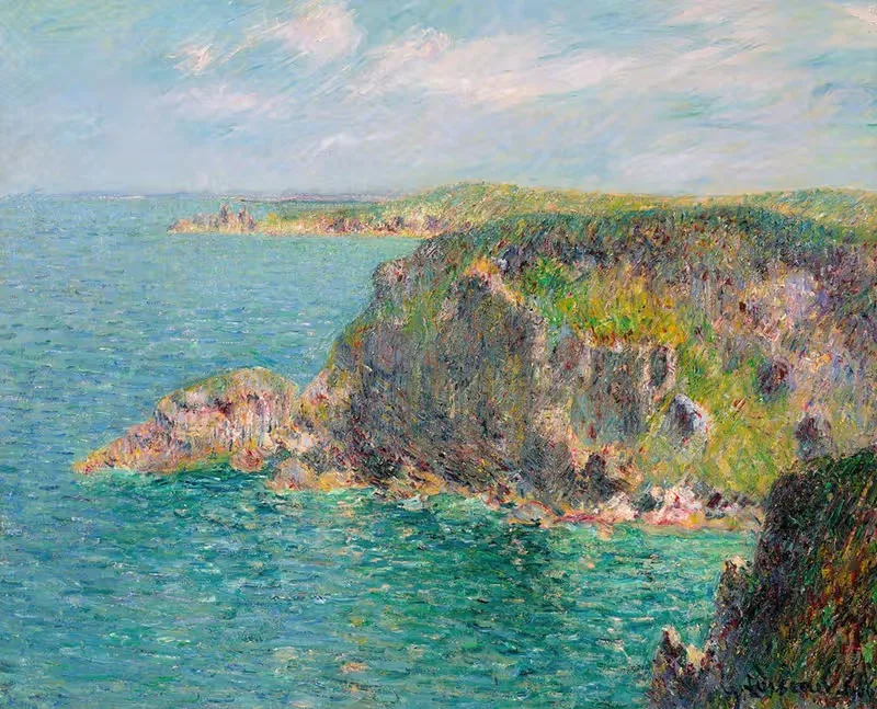 Rocher la Teignouse, Cap Fréhel by Gustave Loiseau, 1906 — digital art print download