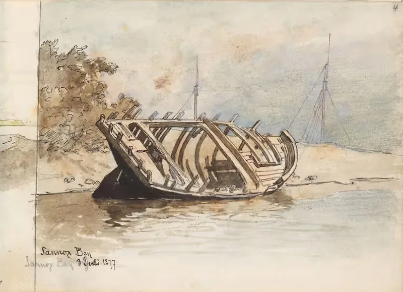 Fra Sannox Bay, Arran — Hans Gude