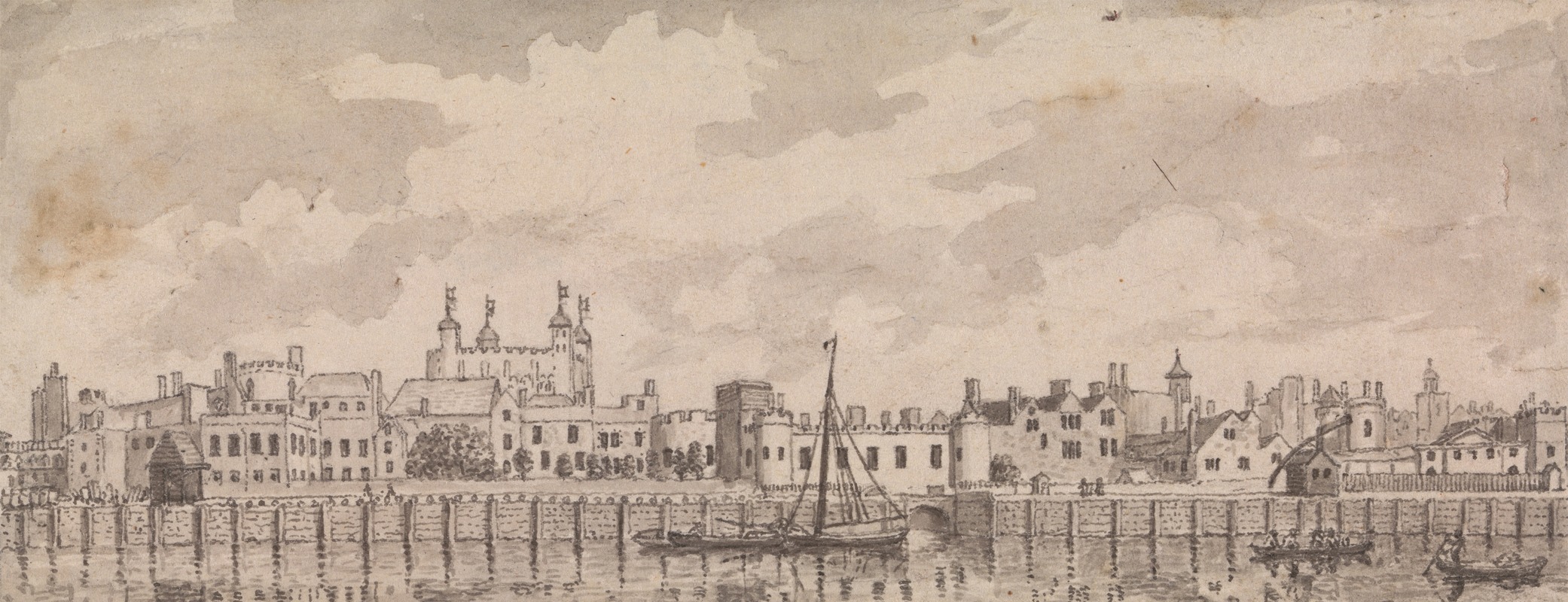 The Tower of London — Samuel Wale