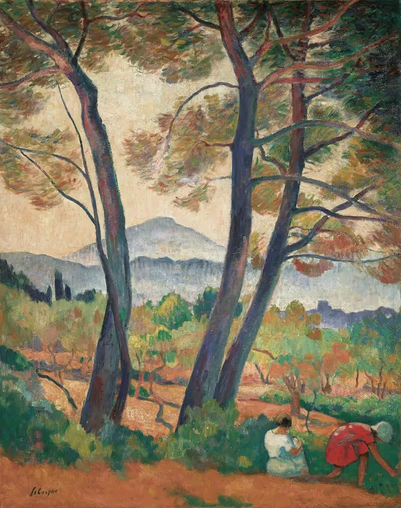 Sanary, vue sur le Cap Sicié — Henri Lebasque