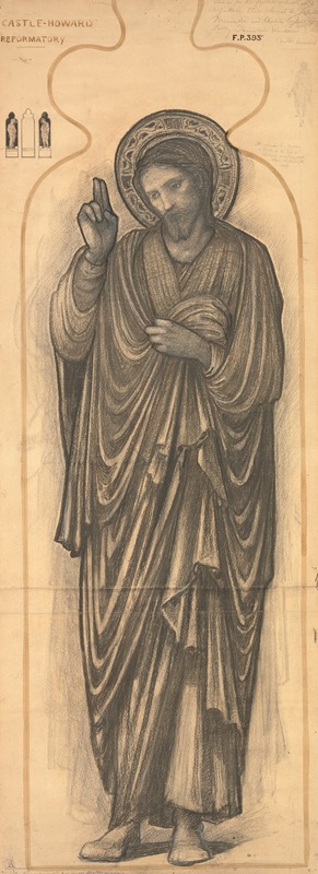 Salvator Mundi by Сэр Эдвард Коли Берн-Джонс, 1882 — digital art print download
