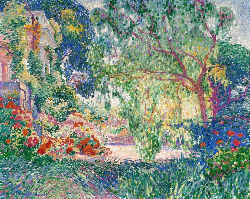 Le faux poivrier (Provence) — Henri-Edmond Cross