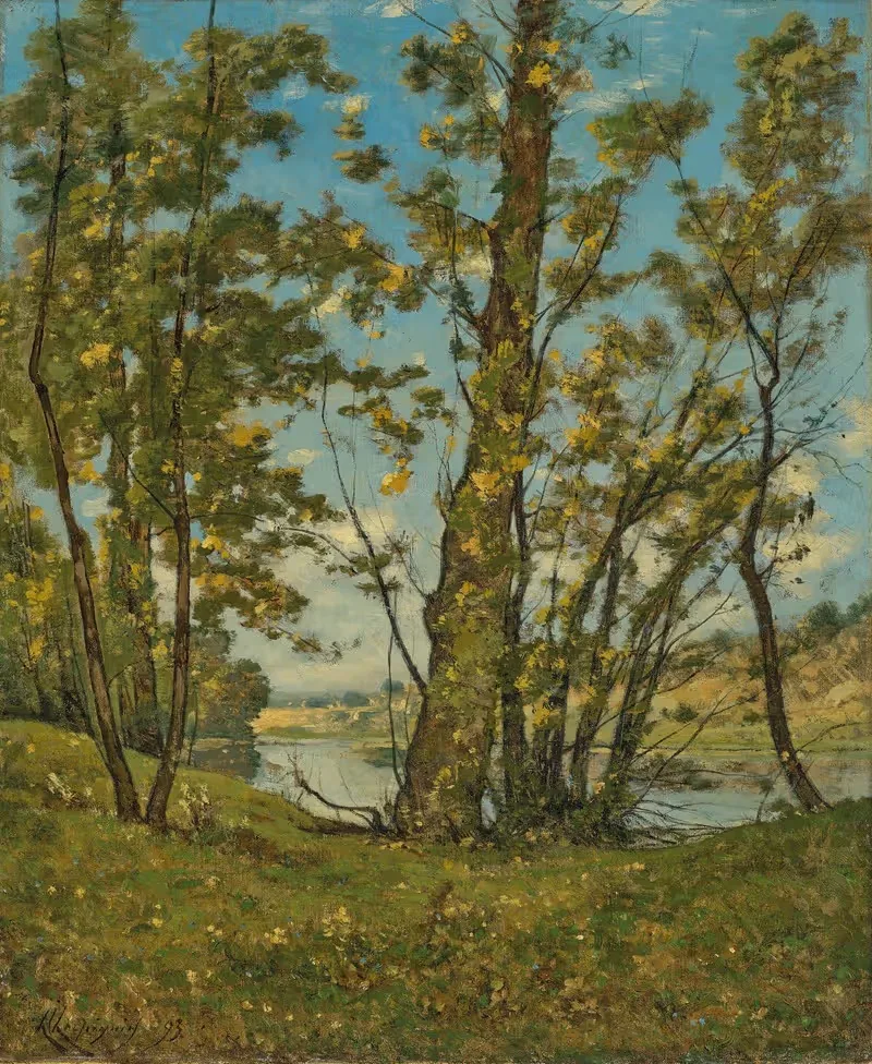 Луара в Бонни by Анри-Жозеф Арпиньи, 1893 — digital art print download