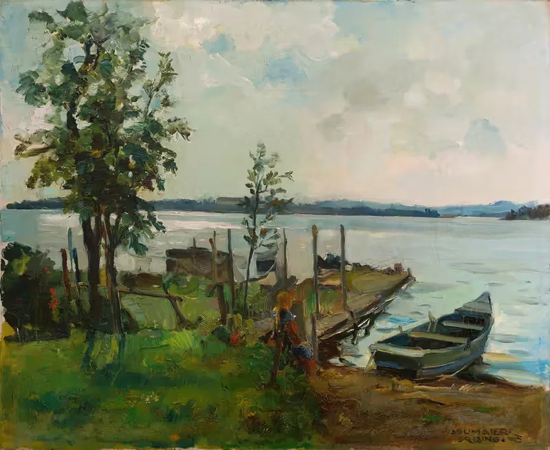 Auf der Fraueninsel — Hiasl Maier-Erding