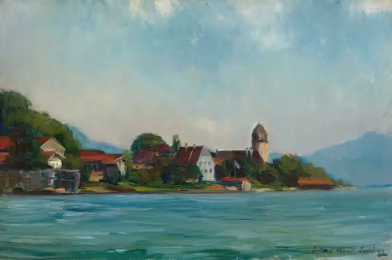 Фрауэнинзель by Хиасл Майер-Эрдинг, 1930 — digital art print download