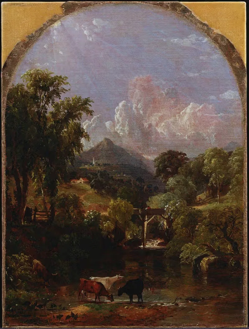 Утро by Джаспер Фрэнсис Кропси, 1854 — digital art print download