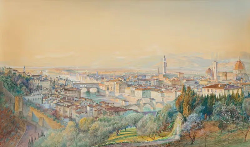 Florence, from the south-east — John Wharlton Bunney