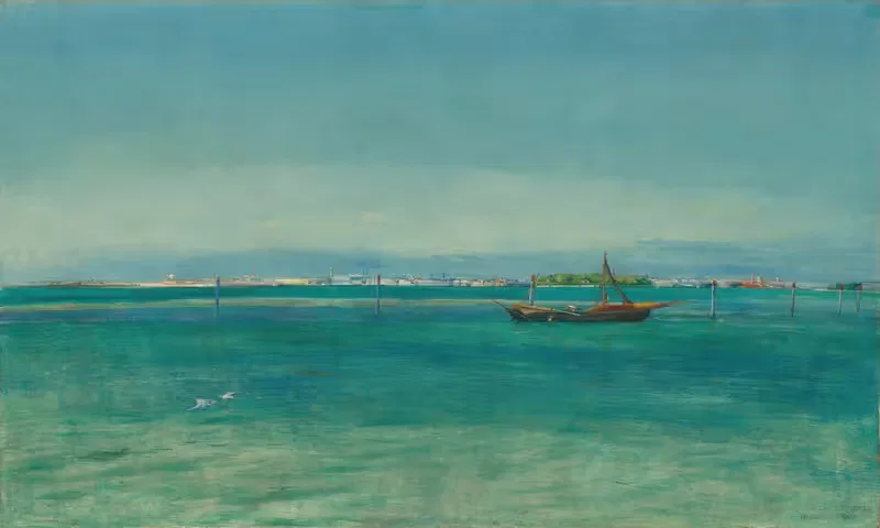 Venice from the Lido to Giudecca — John William Inchbold