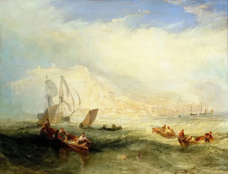 Line Fishing, Off Hastings — Joseph Mallord William Turner