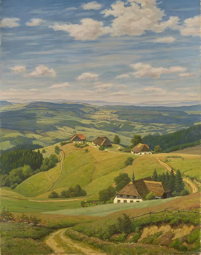 The Hornberg by Julius Heffner — digital art print download