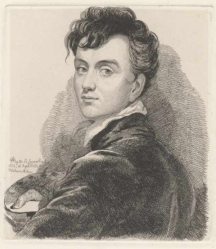 Sir George Hayter by Сэр Джордж Хейтер, 1822 — digital art print download