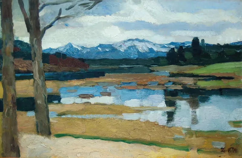 Кампенванд (Шиензе) by Лео Путц, 1911 — digital art print download