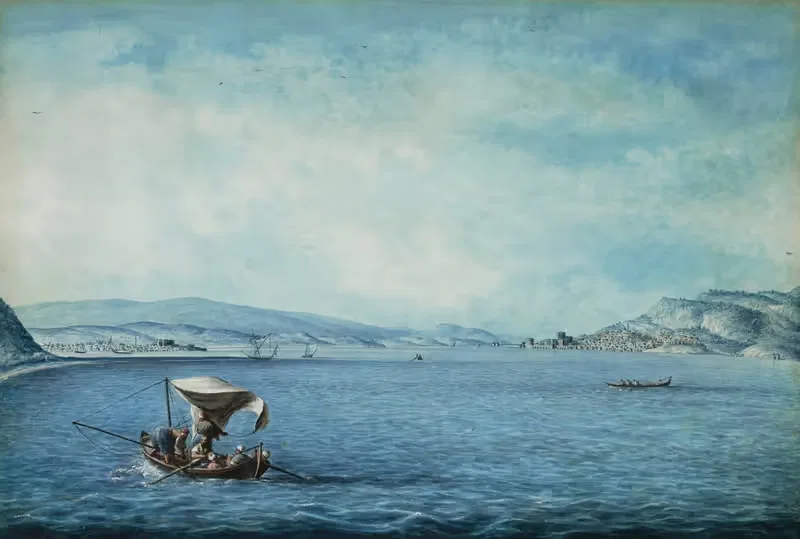 View of the Dardanelles — Luigi Mayer