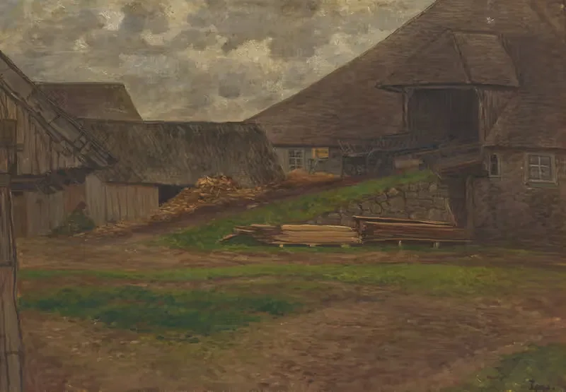 Black Forest Farm by Max Lieber — digital art print download