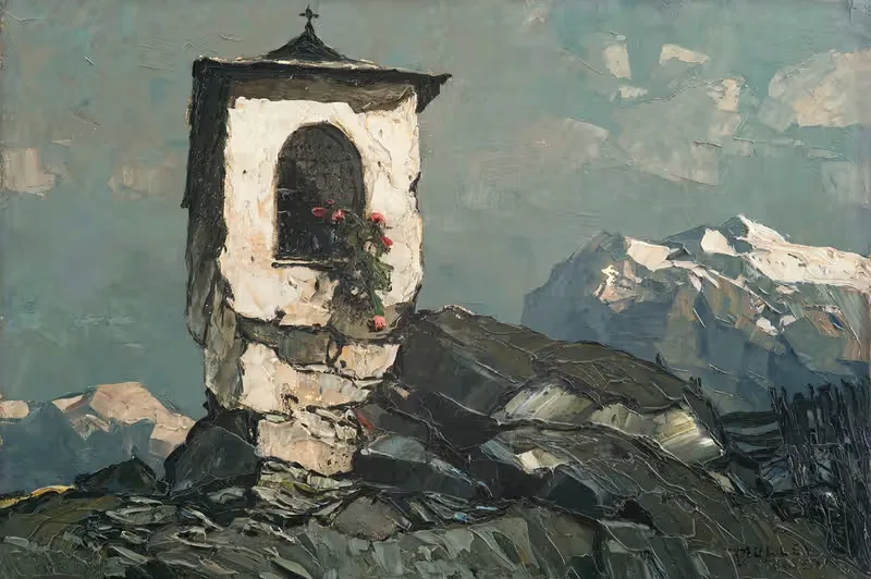 Materl im Hochgebirge — Oskar Mulley