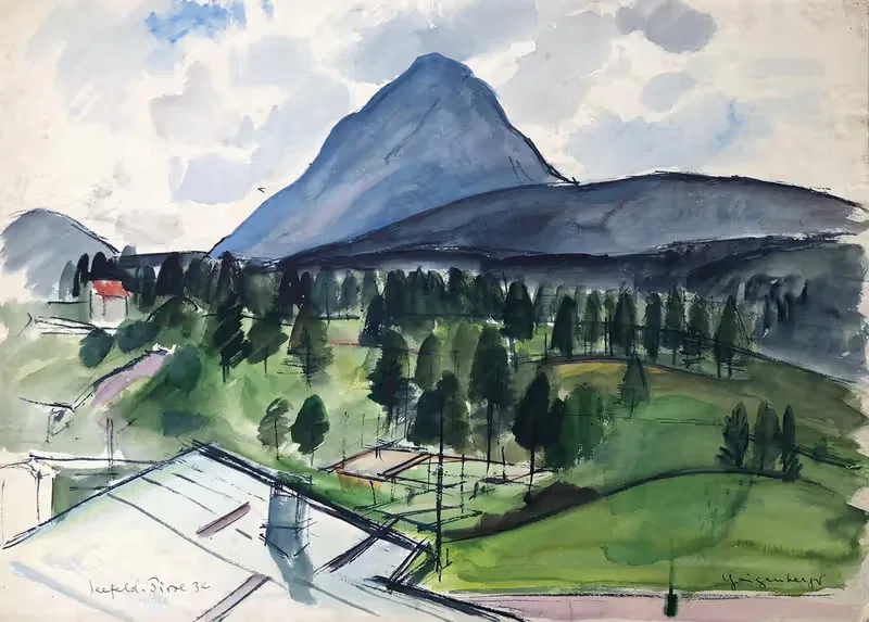Hohe Munde bei Seefeld in Tirol — Otto Geigenberger