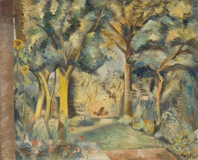 Сад в Мидле by Пауль Нэш, 1926 — digital art print download