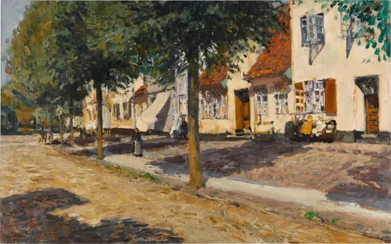 Альт-Травемюнде by Ульрих Хюбнер, 1906 — digital art print download