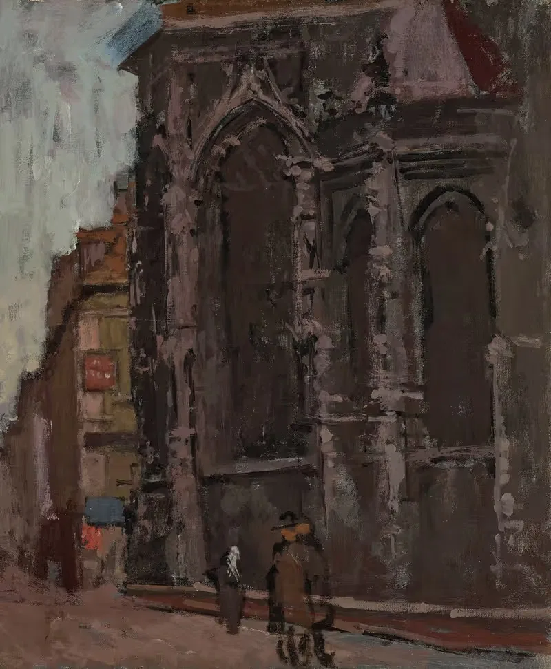 St Jacques, Dieppe by Walter Richard Sickert — digital art print download