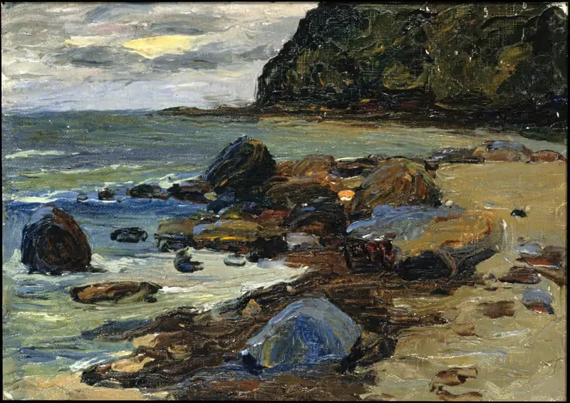 Сестри — на пляже by Василий Кандинский, 1905 — digital art print download