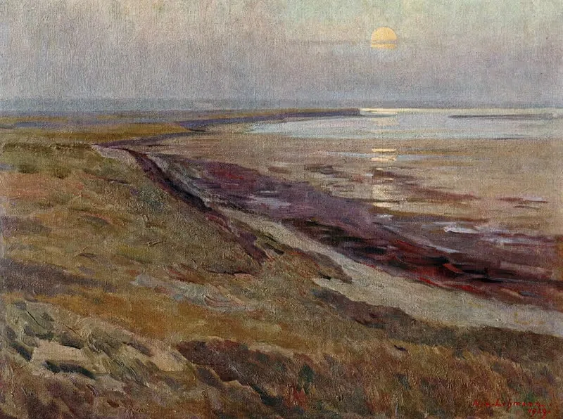 Mondaufgang (Insel Sylt) — Wilhelm Ludwig Lehmann