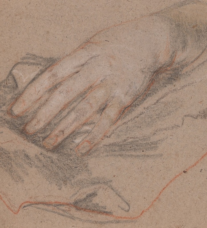 Drawings of Hands by Сэр Питер Лели — digital art print download