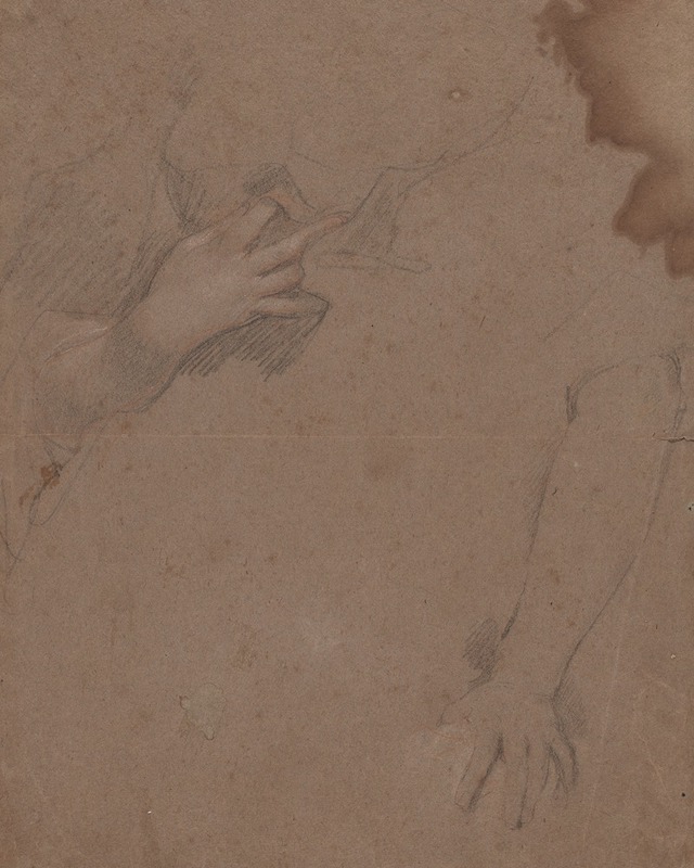 Drawings of Hands by Сэр Питер Лели — digital art print download