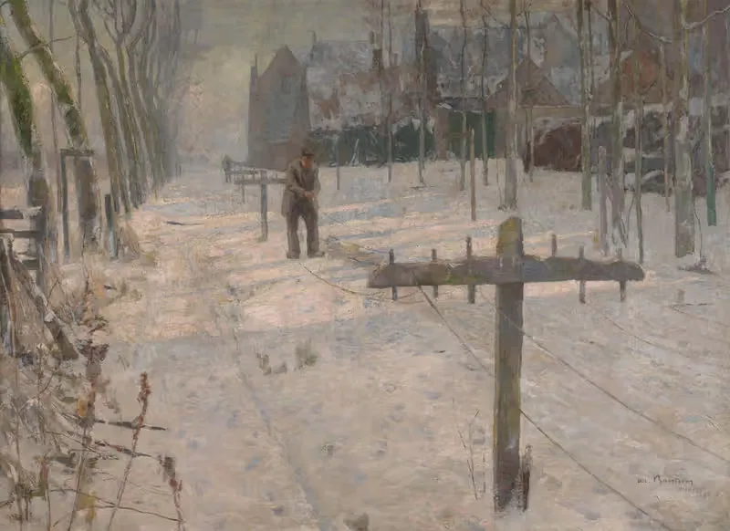 Веревочники на крепостных стенах by Альберт Баертсоен, 1895 — digital art print download
