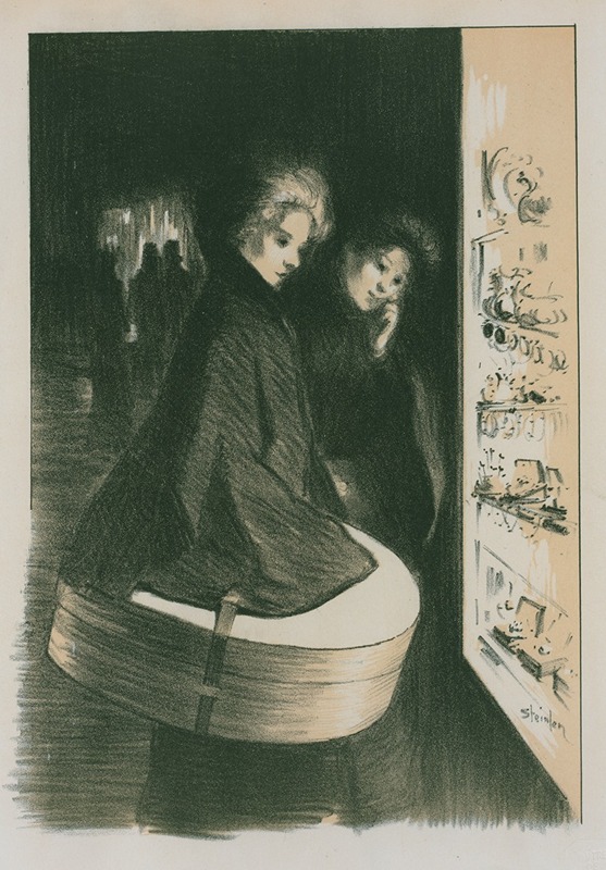 Dessin original pour les 'Maîtres de l'Affiche' — Théophile Alexandre Steinlen
