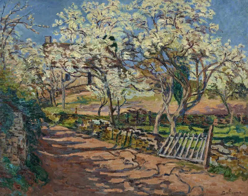 Paysage de Printemps by Armand Guillaumin — digital art print download