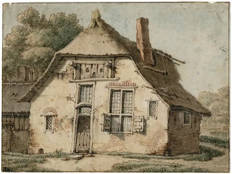 Boerenwoning by Barend Hendrik Thier — digital art print download