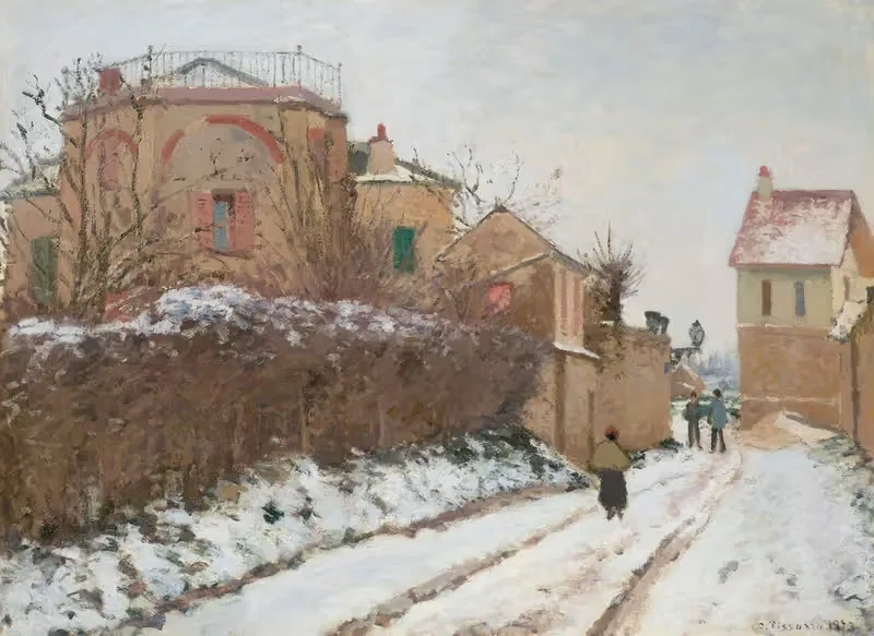 Rue de la Citadelle, Pontoise — Camille Pissarro
