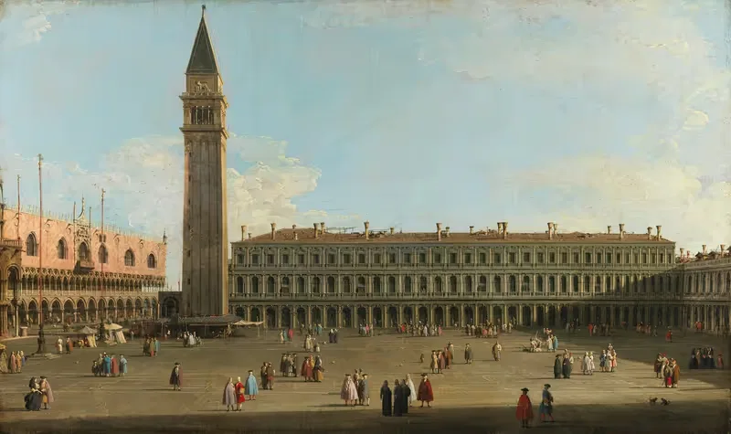 Площадь Святого Марка, Венеция by Каналетто, c.1756 — digital art print download