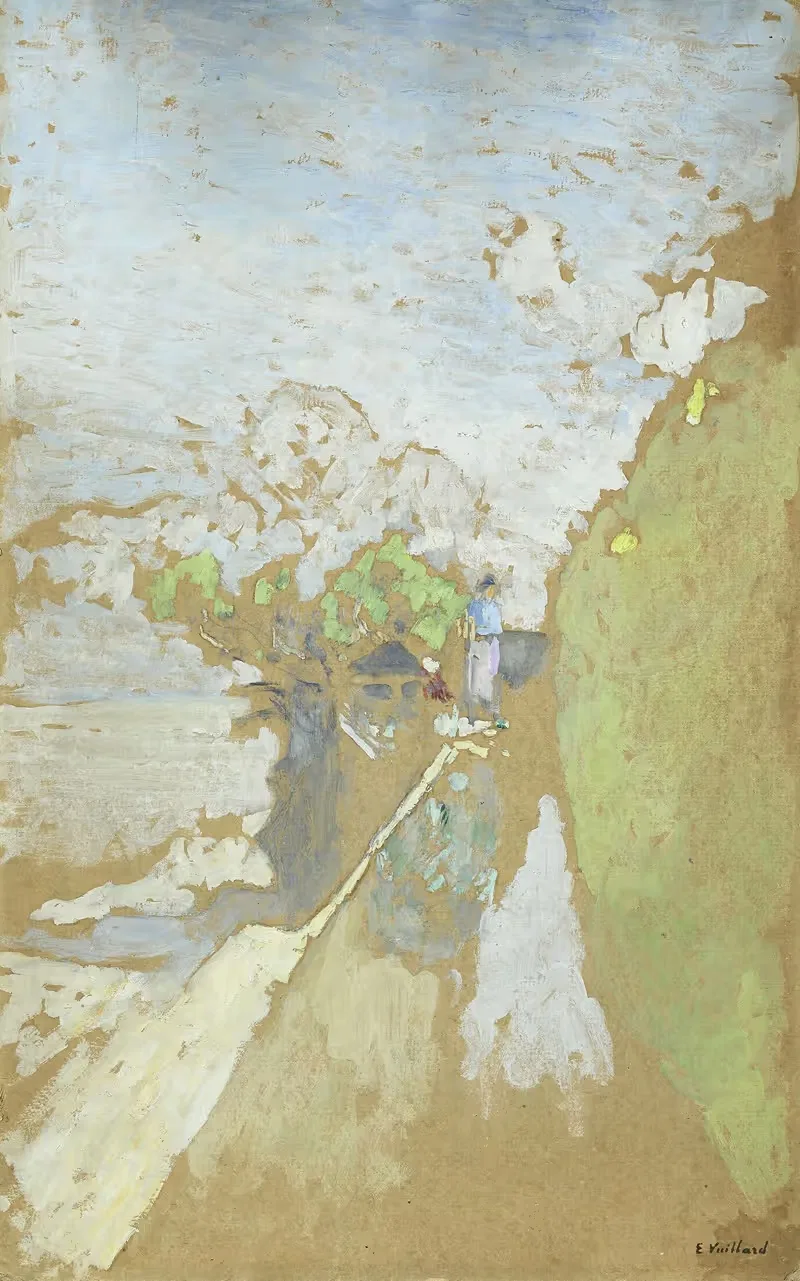 Sentier au bord de la mer à Vasouy — Édouard Vuillard