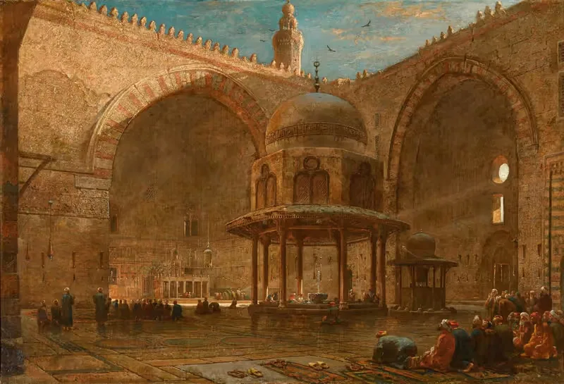 The Mosque of Sultan Hassan, Cairo — Edward Angelo Goodall
