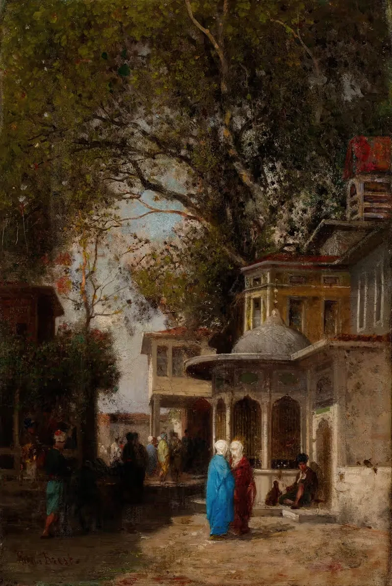 The Street by Germain Fabius Brest — digital art print download
