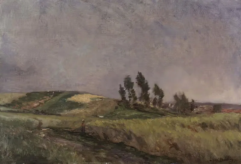 Уголок в дюнах by Ипполит Буленжер, 1870 — digital art print download