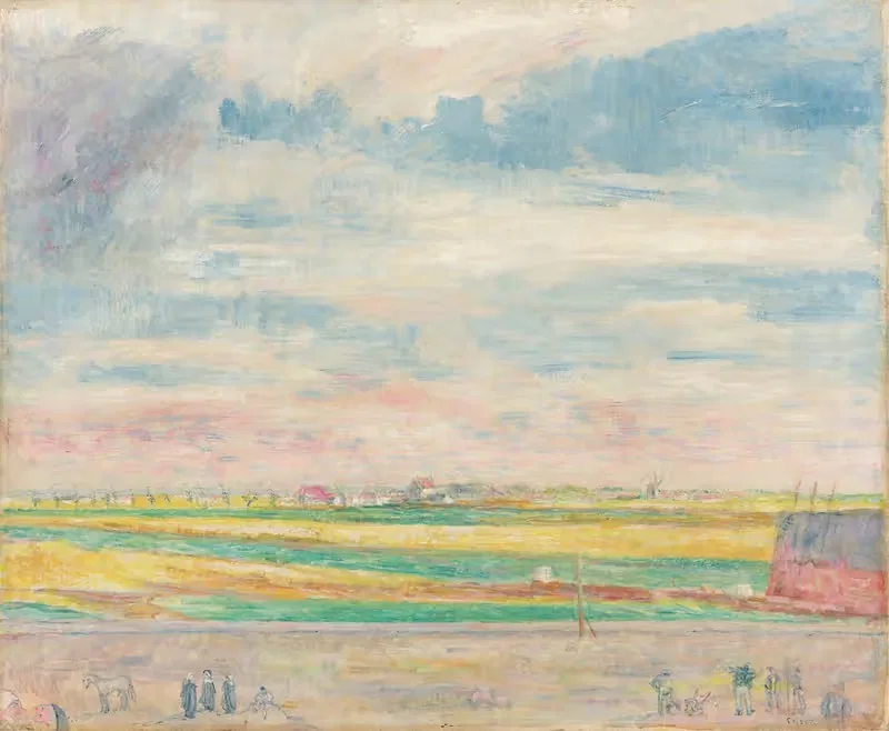 The ,Haute Barrière‘ outside Ostend — James Ensor