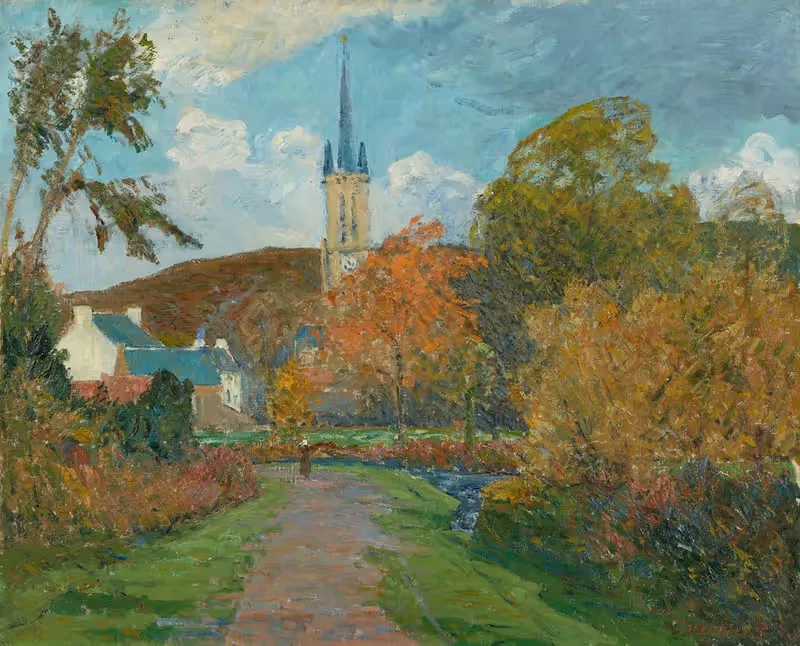 L'automne à Saint Jean du Doigt — Maxime Maufra