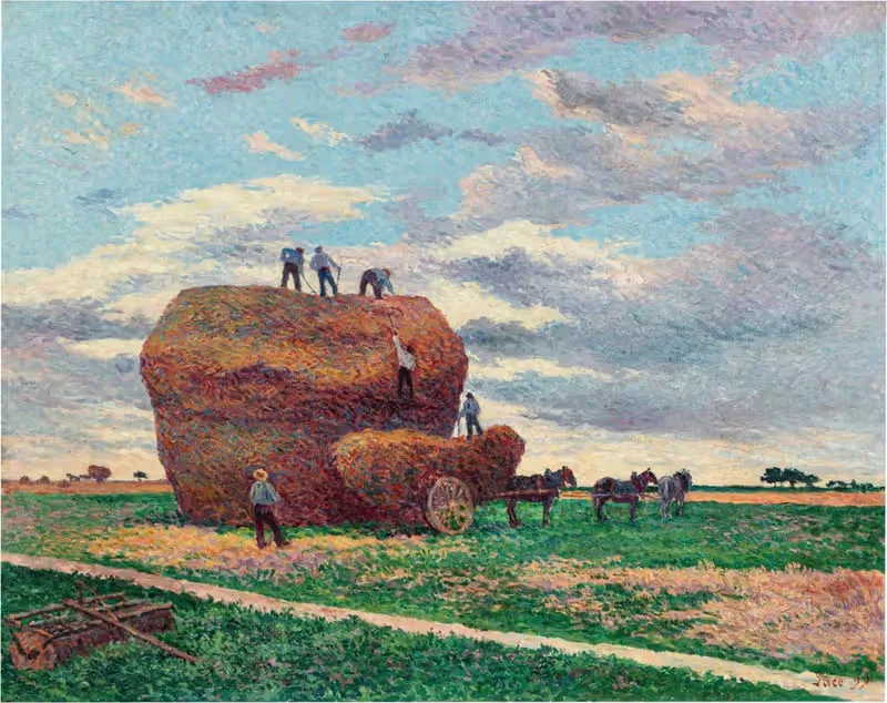 La meule de foin by Maximilien Luce, 1897 — digital art print download