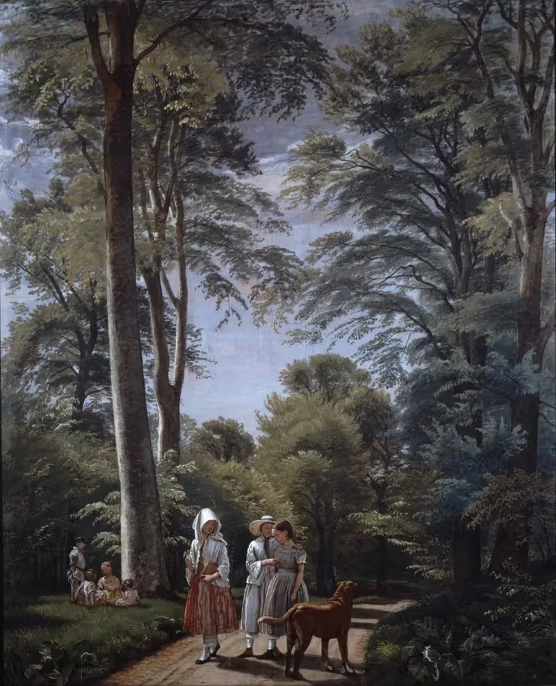 Буксовый лес в мае by П. К. Сковгорд, 1856 - 1857 — digital art print download