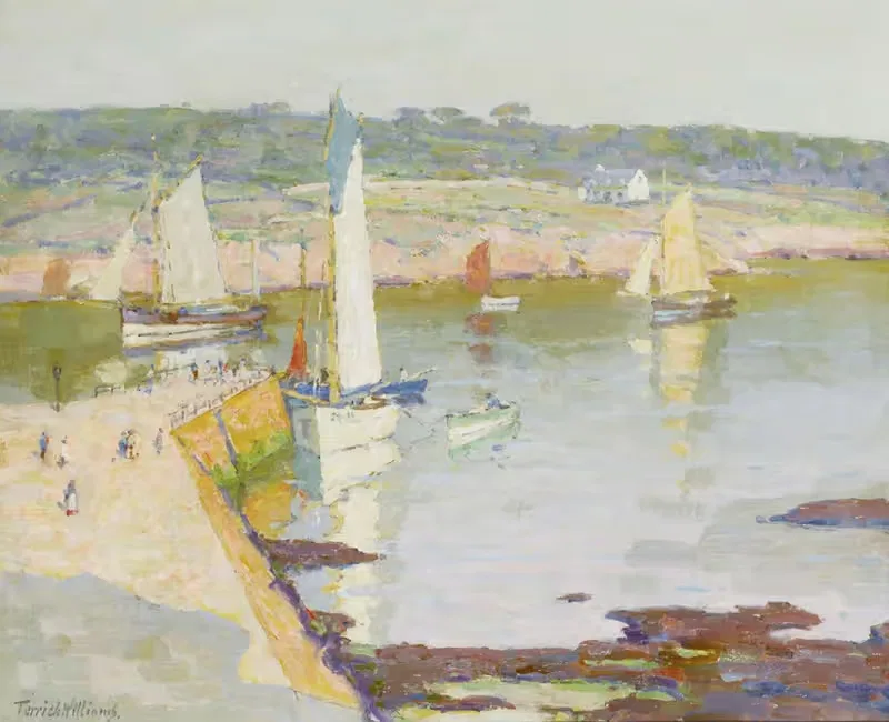 Quayside Concarneau by Terrick Williams — digital art print download
