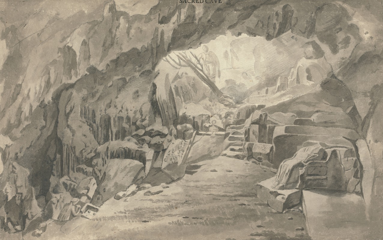 Sacred Cave of Archidamus — William Pars